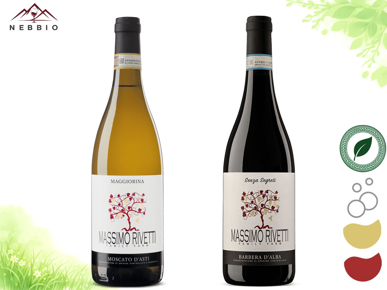 Moscato & Barbera Senza Segreti – degustační set „Pečeně & Pavlova“